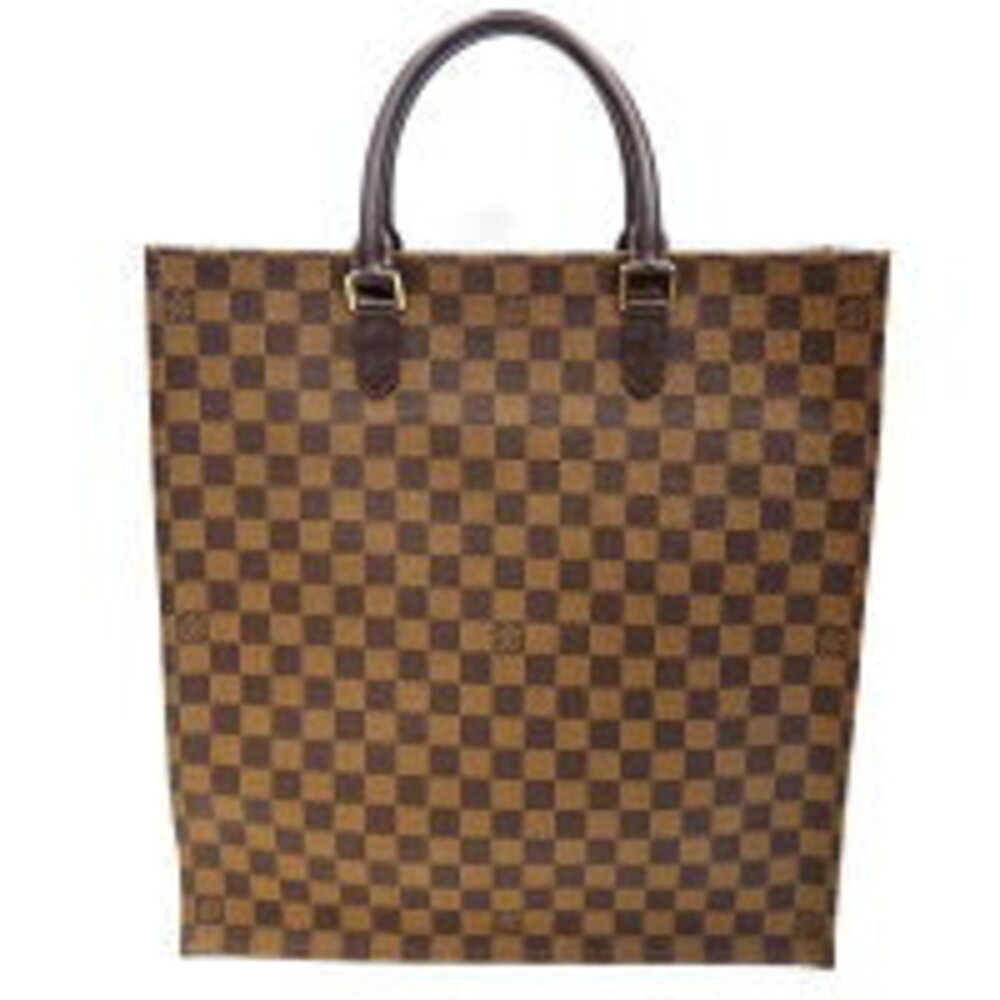 Louis Vuitton Damier Sac Plat Handbag Brown